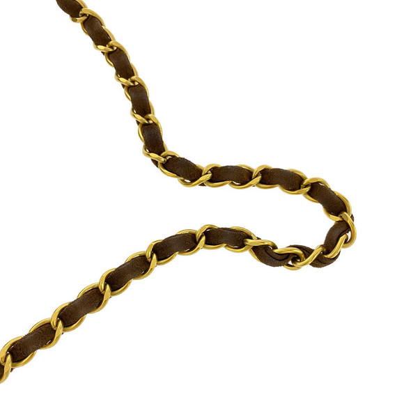 CHANEL Wild Stitch Chain Shoulder Bag Brown - Picture 10 of 10